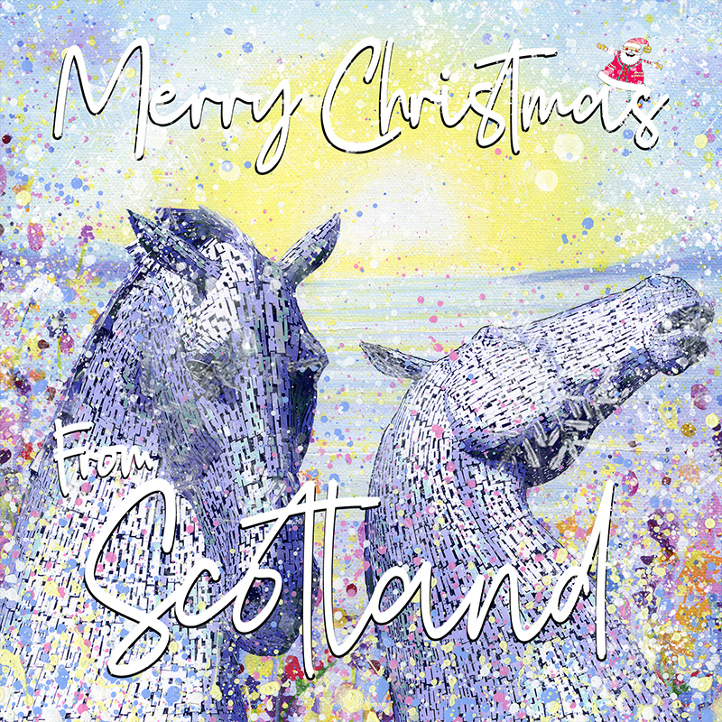 The Kelpies Christmas Card